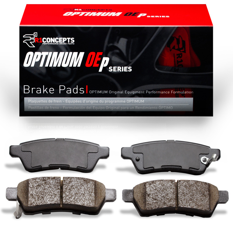 Nissan Frontier Brake Pads - Rear - R1 Concepts - Optimum OE - `05-`25